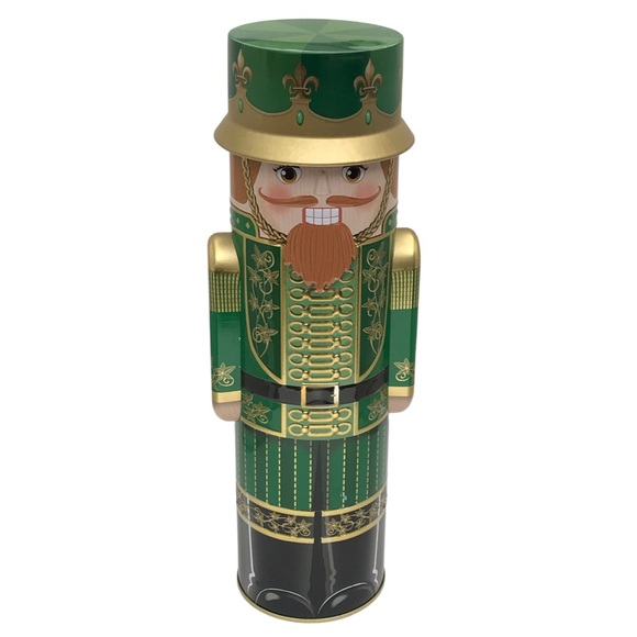The Silver Crane Green Toy Soldier Nutcracker Tin - Picture 2 of 6